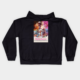 barbie x oppenheimer movie Kids Hoodie